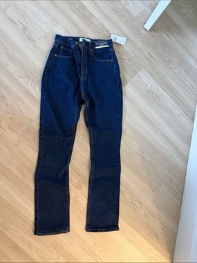 Abercrombie & Fitch Dark Blue Straight Leg Jeans